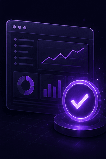 Approval-ready dashboard interface